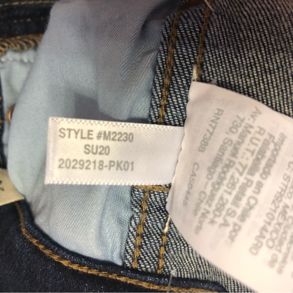 NWOT Madewell Size 24 High Rise Skinny Jeans Lynchburg Wash - Picture 7 of 12